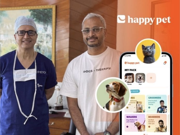 Happy Pet, India's First Pet Tech Company, Secures Strategic Funding from Dr. Devi Shetty
