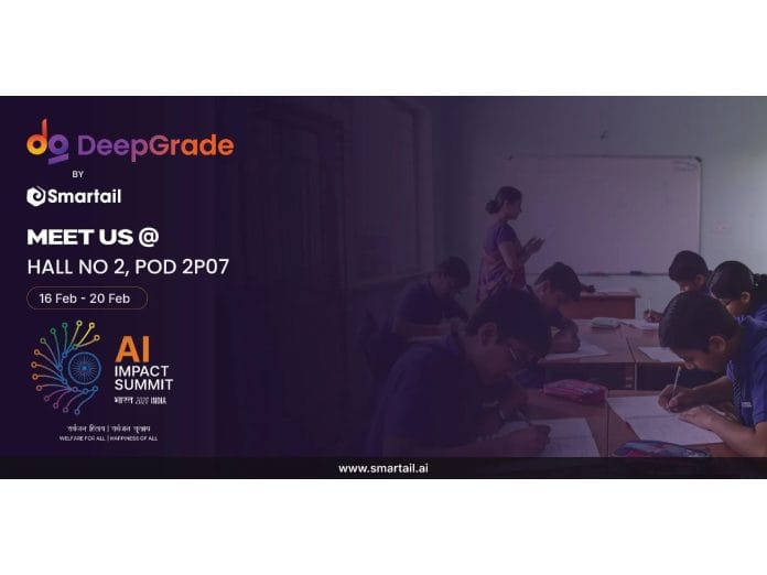 DeepGrade AI-Grading Platform by Smartail to Take a spotlight at IndiaAI Impact Summit 2026
