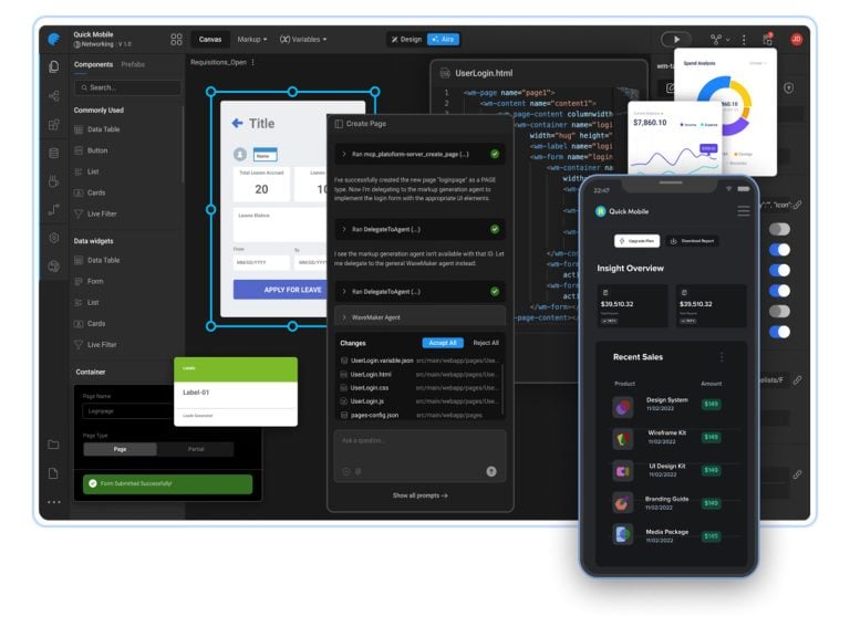 WaveMaker Fuses Design and Development with Architecture-first Agentic ...