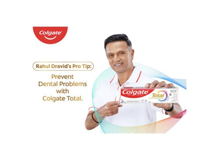 Rahul Dravid Endorses Colgate Total to Champion Oral Health as a Performance Edge