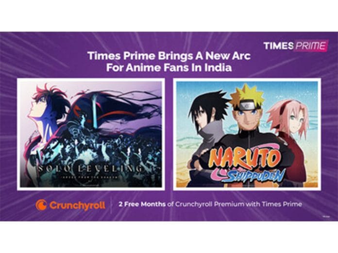 Times Prime Partners With Crunchyroll To Bring Premium Anime Streaming To Members
