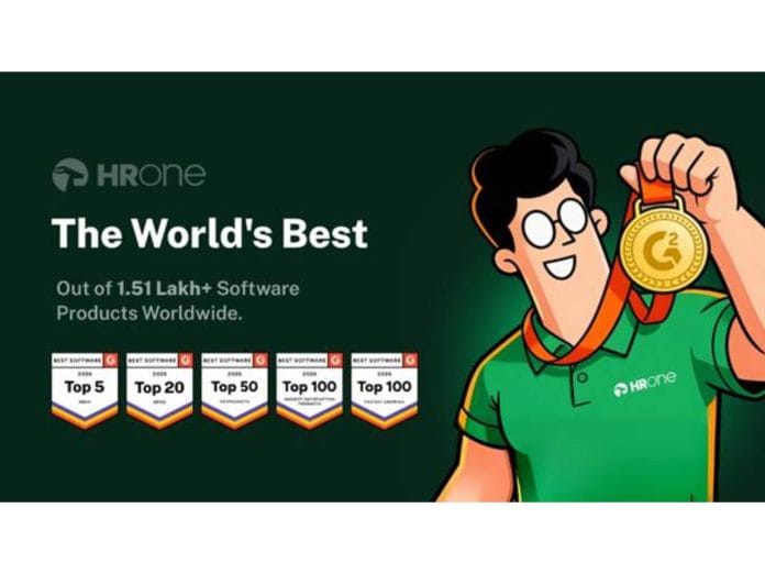 HROne Recognized in G2 2026 Best Software Awards; Ranked Top 3 Globally in Customer Satisfaction