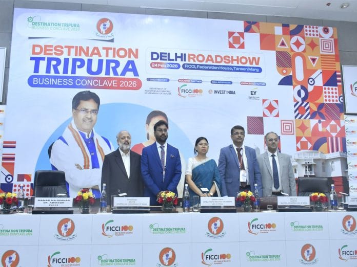 Destination Tripura - Business Meet 2026 Investors' Roadshow Successfully Held in New Delhi