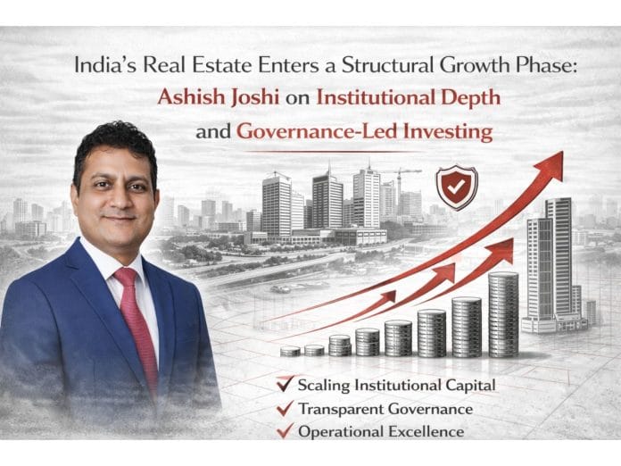 India's Real Estate Enters a Structural Growth Phase: Ashish Joshi on Institutional Depth and Governance-Led Investing