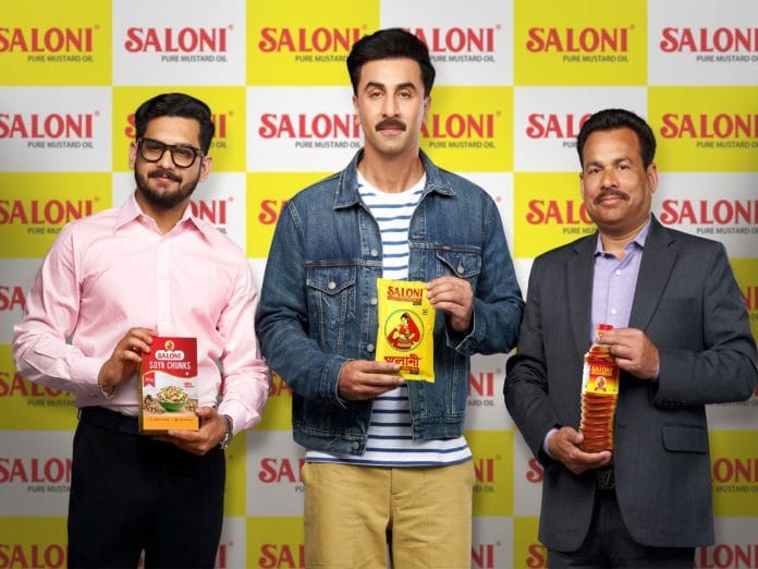 Ranbir Kapoor Becomes the Face of SALONI Mustard Oil, SALONI Soya Chunks and STAYFIT Refined Oil and Brand Targets 25% Growth with Pan-India Expansion