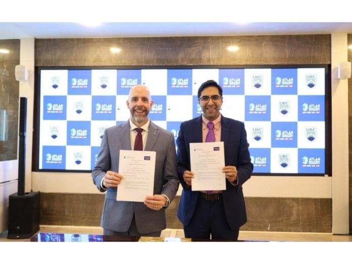 UBC and ATLAS SkillTech University Announce Landmark Academic Alliance in India