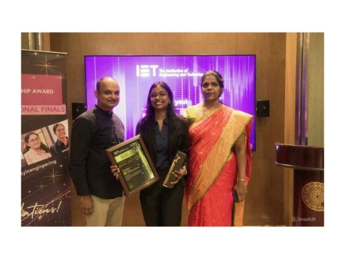 Chennai Engineering Student Wins IET Scholarship for Solar-Powered Health Screening Kiosk