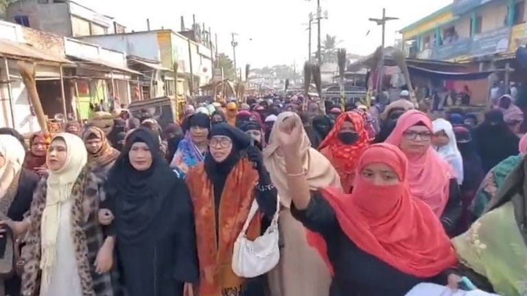 Bangladesh women take on Jamaat with memes and marches. Their future is at stake