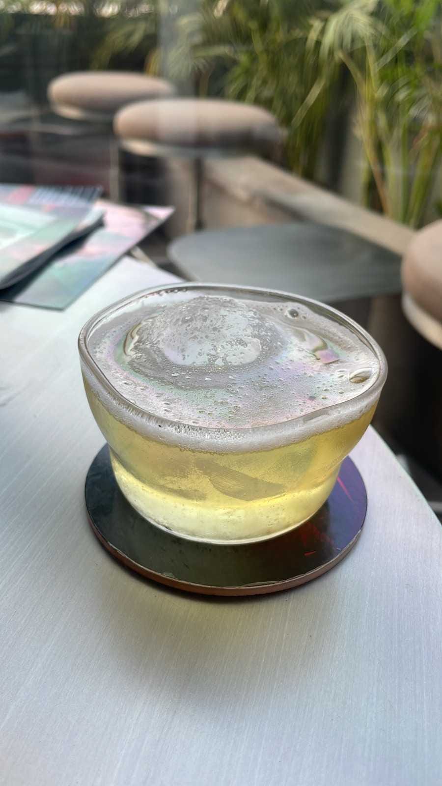 Truffle Concierge with pineapple, mango, truffle, butter, citrus, dry riesling and suntory toki at No Vacancy | Triya Gulati, ThePrint