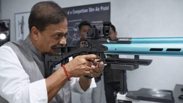 Screen grab of AI generated video showing Assam CM Himanta Biswa Sarma with a gun | Source: X
