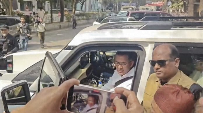 Bangladesh Nationalist Party (BNP) leader Tarique Rahman leaves from his residence to offer prayers at a mosque, in Dhaka, Bangladesh | PTI