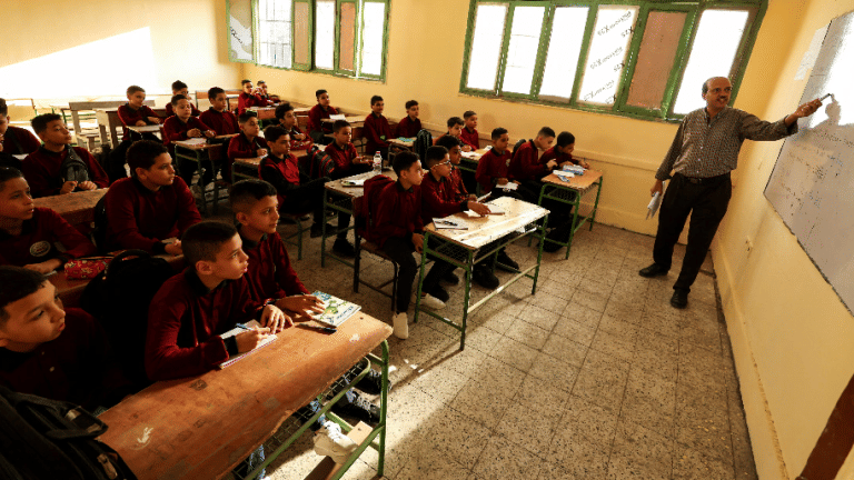 Egypt gave children the right reasons to come to school—rapid recruitment, digital readiness
