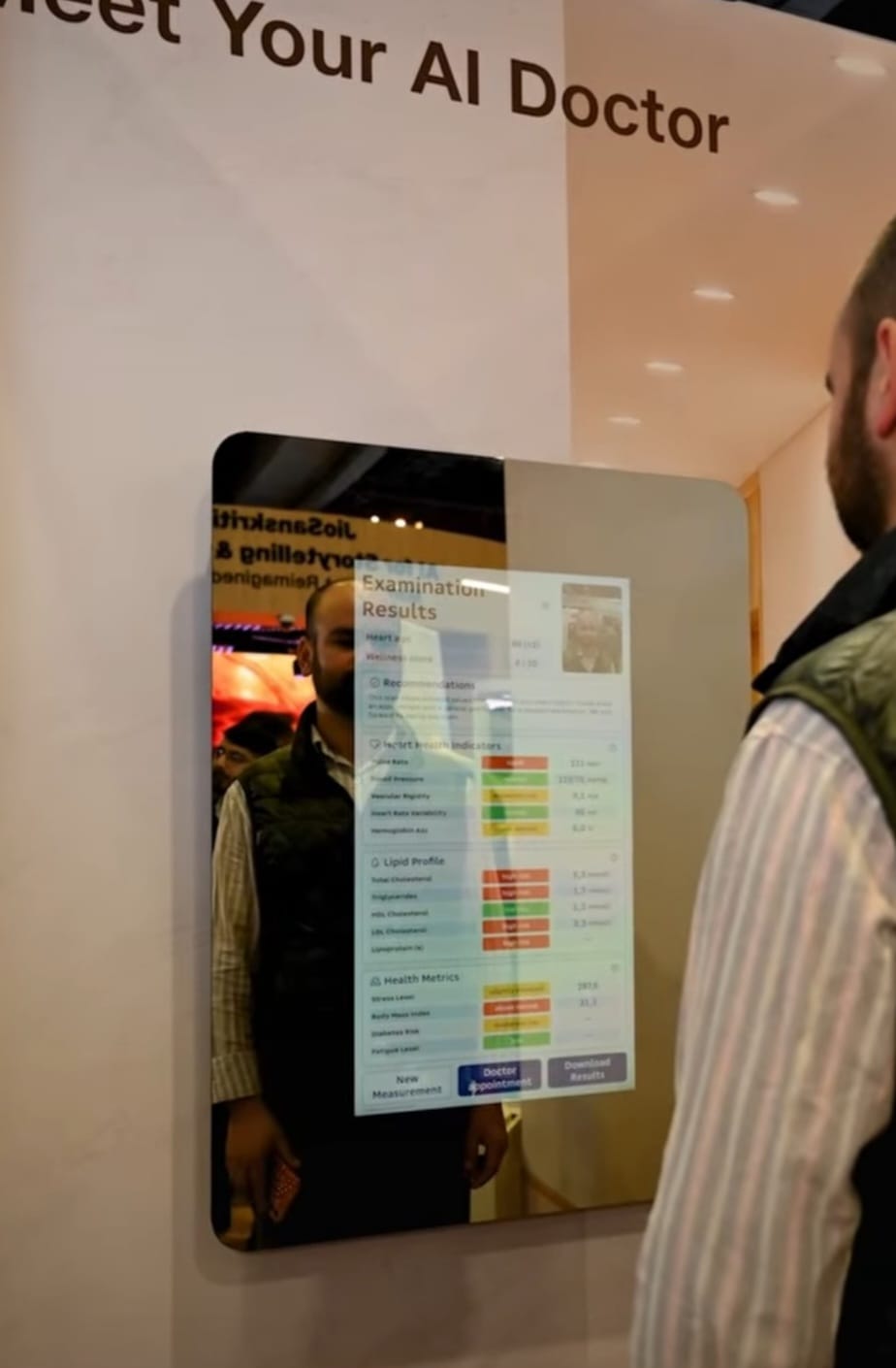 The JioArogya AI smart mirror | Vrinda Tulsian | ThePrint