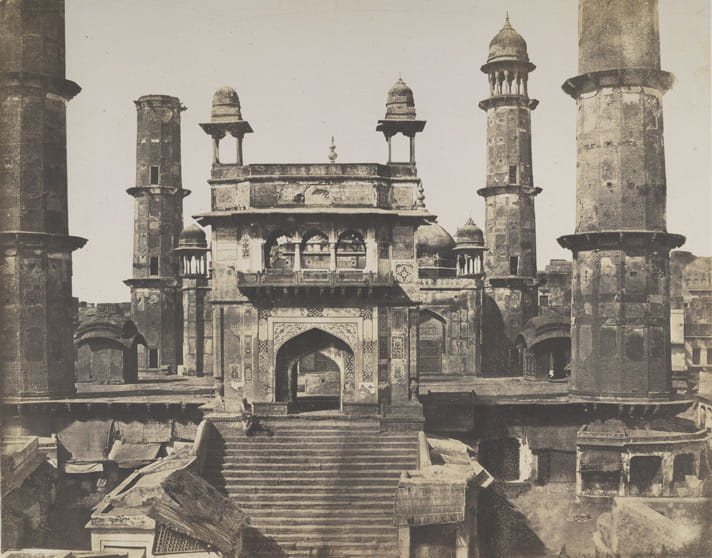 Mathura's Shahi Idgah Mosque, as photographed by John Murray, circa 1855 | Commons