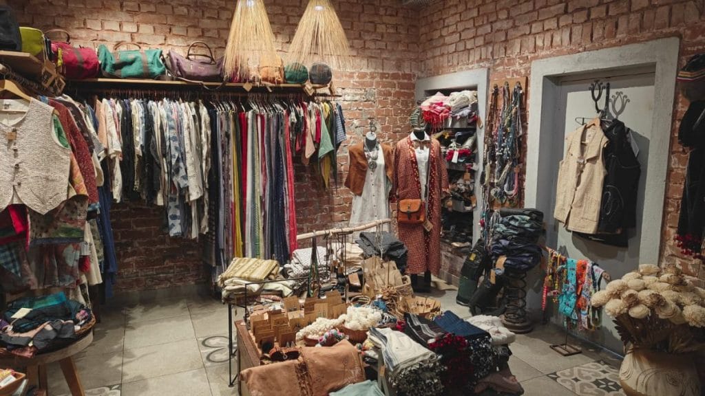The store has a variety of handmade crafts and clothes, from Shanta and Shuli Ghosh's workshops. Tina Das | ThePrint