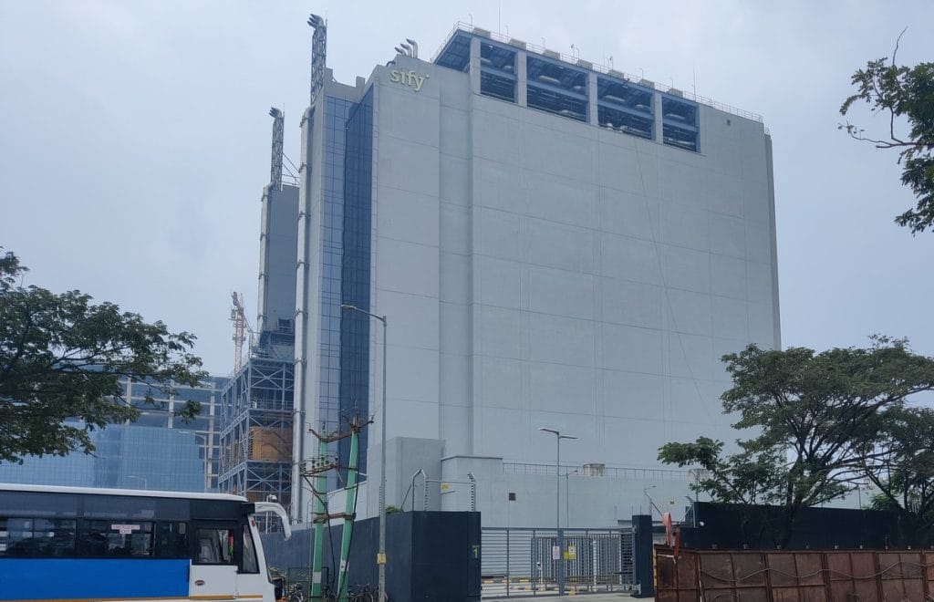 चेन्नई के सिरुसेरी में SIPCOT IT पार्क में सिफी का हाइपरस्केल डेटा सेंटर | फोटो: अमृतांश अरोड़ा/दिप्रिंट