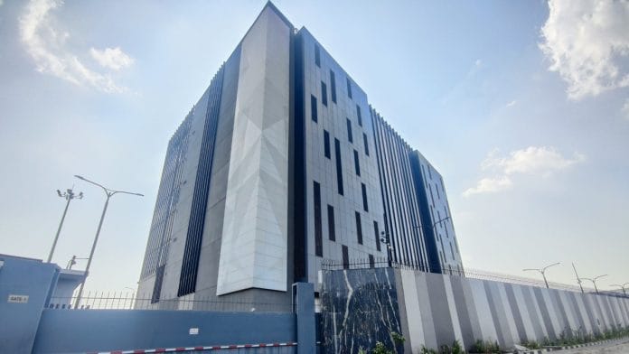 Digital Connexion’s hyperscale data centre in Ambattur, Chennai. The facility has a capacity of 100 MW