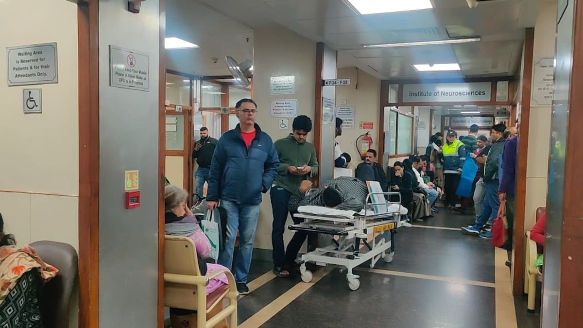 नई दिल्ली के सर गंगाराम अस्पताल का इंस्टीट्यूट ऑफ न्यूरोसाइंसेज | फोटो: स्नेहा रिछारिया/दिप्रिंट