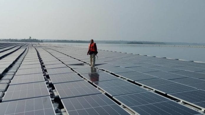 An array of solar panels | Representational image | Iram Siddique | ThePrint