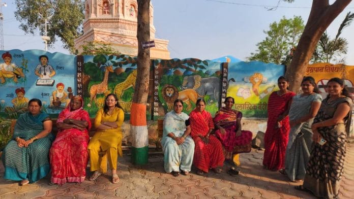 A group of residents of Soundala, Maharashtra’s caste-free village | Purva Chitnis | ThePrint