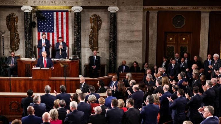 Trump’s State of the Union address laid bare America’s political fractures