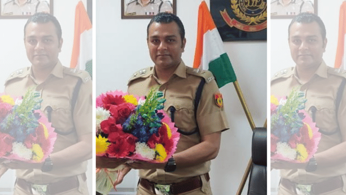 IPS officer Shankar Choudhary is accused of carrying out illegal raids, unlawful detention and confinement of a foreign national among others | X/@addl_1