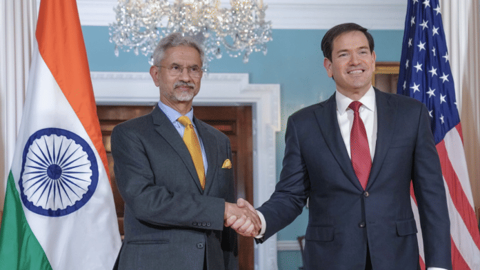 EAM S Jaishankar with US Secretary of State Marco Rubio in Washington | X/@DrSJaishankar
