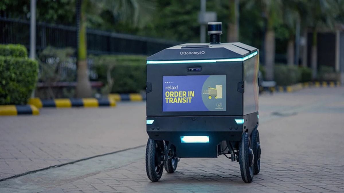 File image of the autonomous delivery robot | Ottonomy.io