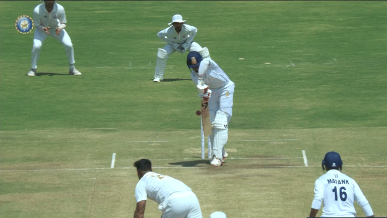 J&K rattles Karnataka top order on Day 3, Mayank Agrawal fights back with a ton