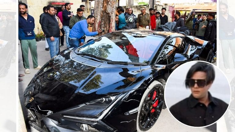 Kanpur Lamborghini crash: Pan masala baron’s son booked, day after FIR against ‘unidentified person’