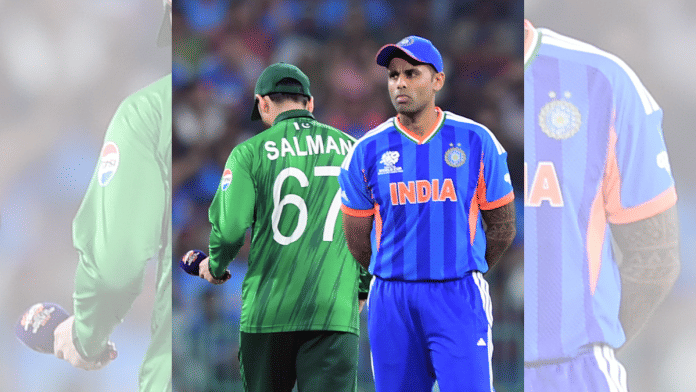 India's Suryakumar Yadav and Pakistan's Salman Ali Agha at the toss during the ICC Men's T20 Cricket World Cup 2026 match, at R.Premadasa Stadium, in Colombo on Sunday | ANI