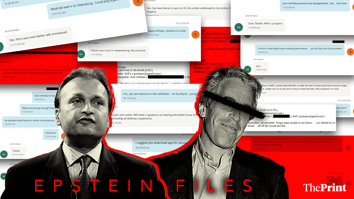 ‘Will learn a lot from u’—excerpts from Anil Ambani & Jeffrey Epstein chats featuring Modi, Trump