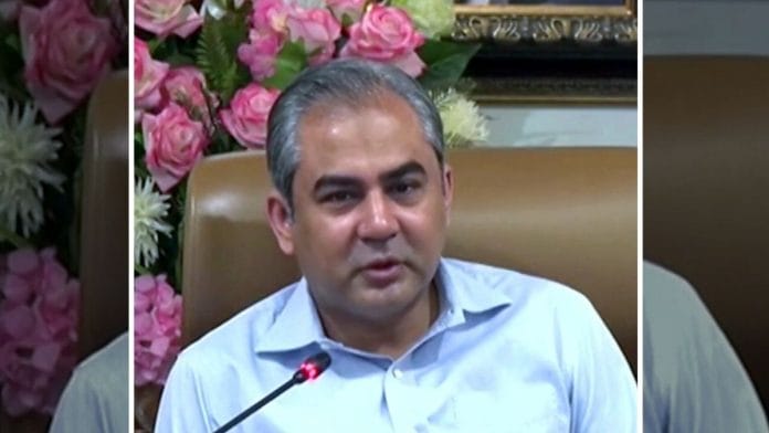 File photo of Pakistan Interior Minister and PCB chairman Mohsin Naqvi | Wikimedia Commons