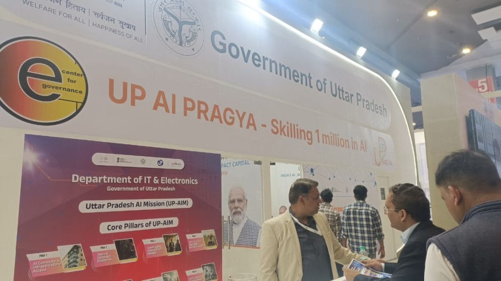 One of the biggest pavilions at the exhibition was showcased by Uttar Pradesh | Akanksha Mishra, ThePrint