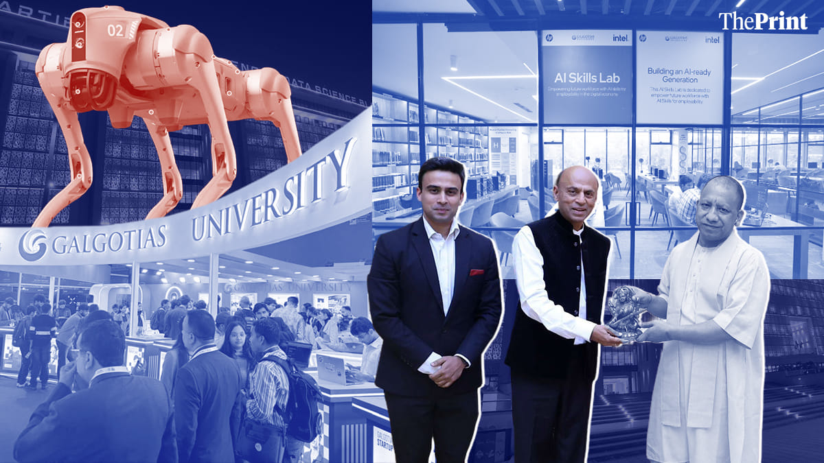 ‘Urban Maxwell’, ministers’ blessings & a Chinese robot meme fest. The Galgotias University story