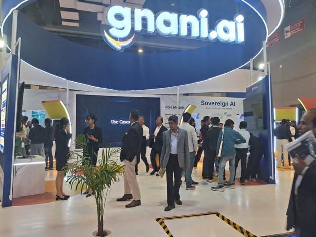 The Gnani.ai pavilion at the summit | Vrinda Tulsian | ThePrint