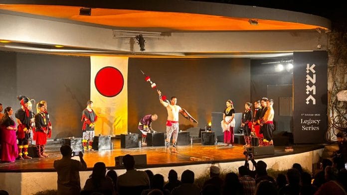 A still from a Than-Ta performance at Triveni Kala Sangam, New Delhi | Photo: Manisha Mondal, ThePrint