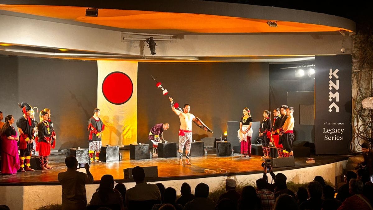 Meitei martial art Thang-Ta was banned under British rule. It survived as a performance form