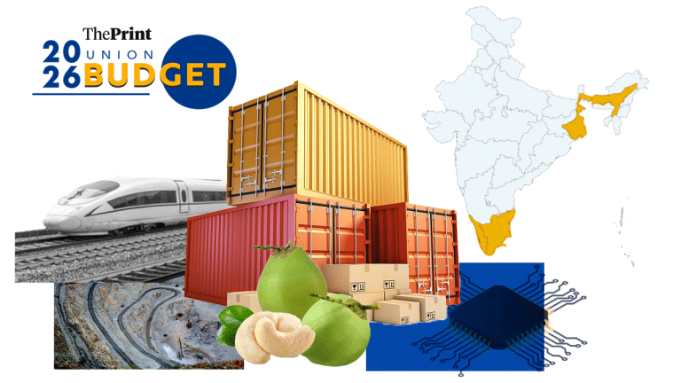 High-speed rail, coconut push & a Kanjeevaram nod—Nirmala’s Budget pot for poll-bound states