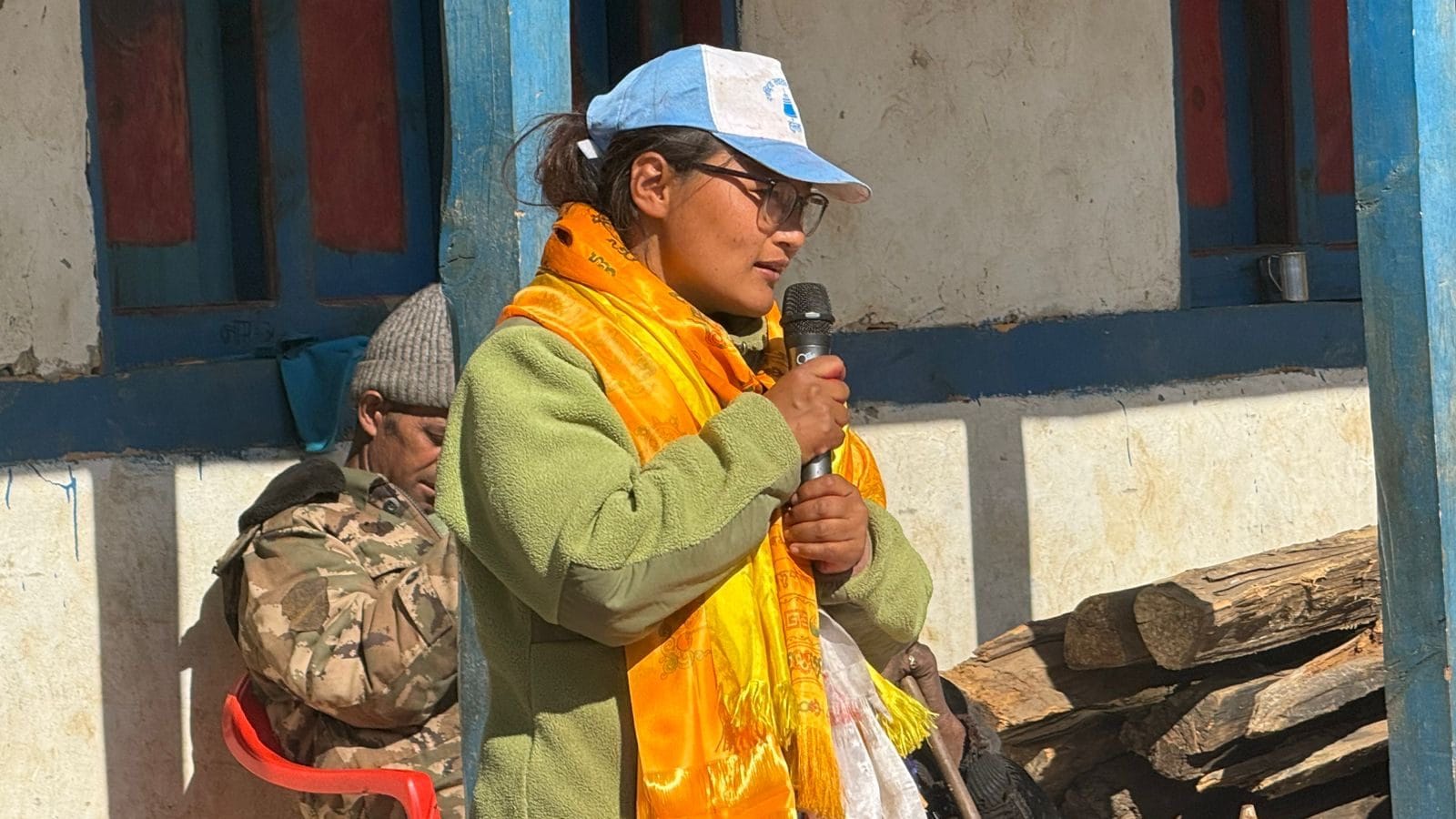 Lhazom on campaign trail in Humla | Via special arrangement