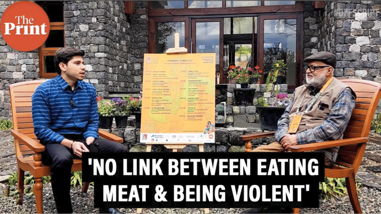 ‘If meat makes us violent, what about vegetarians like Hitler?’, asks food critic Pushpesh Pant
