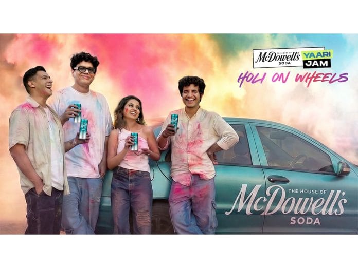 House of McDowell's Soda's Yaari Jam: Holi on Wheels Transforms the Festival into an Unforgettable Adventure
