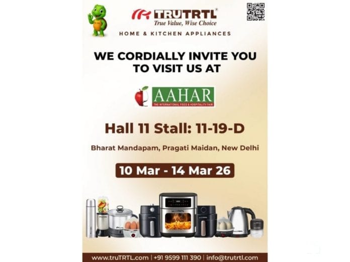 Meet Mr. Tru from truTRTL Home Appliances at AAHAR 2026 as the Brand Expands Its Appliance Ecosystem