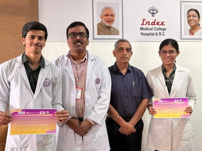 Index Medical College Students Excel at CAHO Diagnosticon 2026