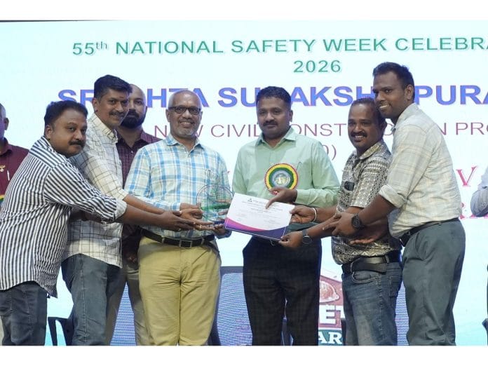 Veegaland Homes Wins Dual Honours at National Safety Council Kerala Safety Awards 2026