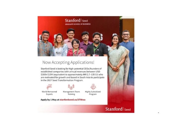 Last Call: Applications for Stanford Seed Transformation Program in South Asia Close Soon