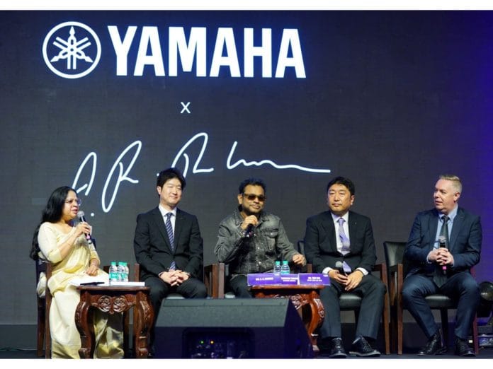 Yamaha Music India announces International Music Icon and Academy Award-winning Composer, A.R. Rahman, as their Brand Ambassador