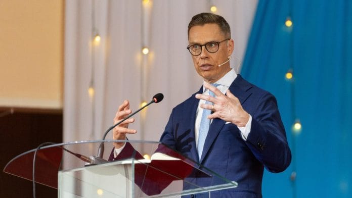 File photo of Finnish President Alexander Stubb | X @alexstubb