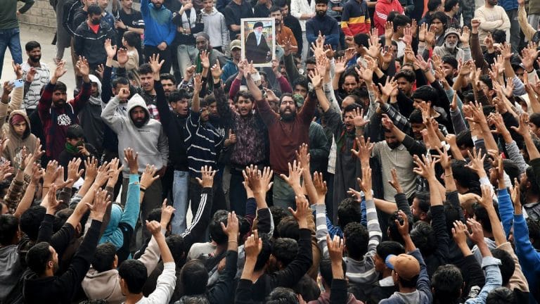 As thousands protest Khamenei killing in Kashmir Valley, 50 arrested, AI drones watch ‘troublemakers’