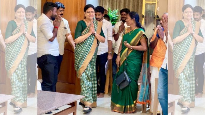 Sasikala, new party